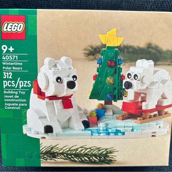LEGO 40571 Wintertime Polar Bears holiday set NIB NEW Christmas holiday sets - Picture 7 of 7